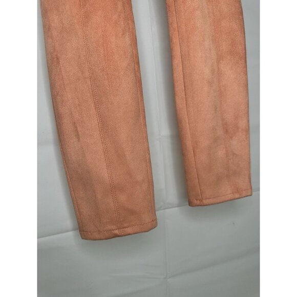 Guess Kids Girl Velvet Pull On Pants, Orange size 7 MSRP $49 - Picture 8 of 11